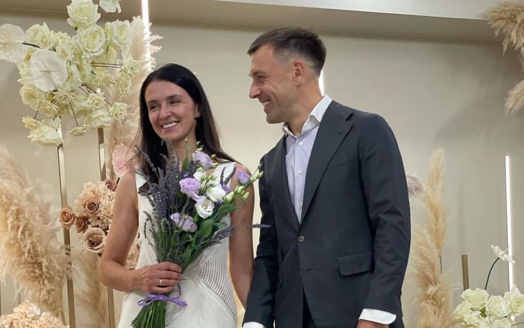 42-річна Валентина Хамайко вийшла заміж після 18 років стосунків і показала фото зі свого весілля
