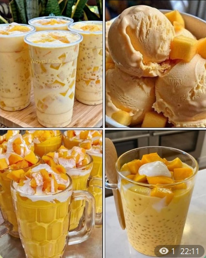 Recept på mangoglassshake! YUM