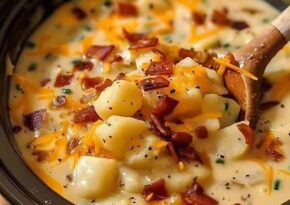 Crock Pot Crack Potato Soup – Den Ultimata Tröstmaten!