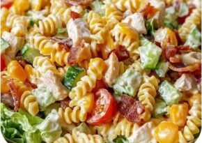 Club Sandwich Pasta Sallad