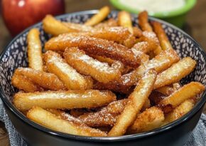 Crispy Air Fryer Äppelfrites