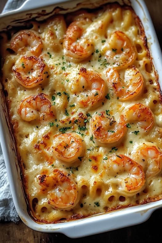 Räkor Scampi Pasta Bake – En perfekt kombination av elegans och komfort