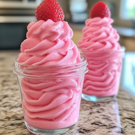 Krämig Strawberry Dole Whip