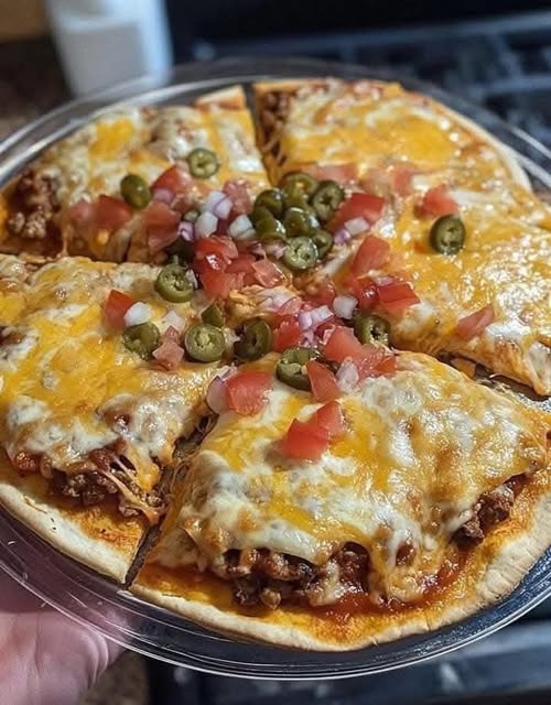 Hemlagad Mexikansk Pizza