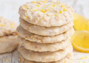 Lemon Oatmeal No-Bake Cookies