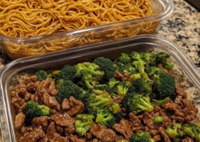 Nötkött och Broccoli Lo Mein