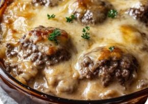 Amish Hamburger Steak Bake: En rustik och tröstande gryta