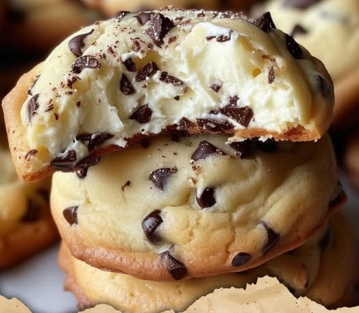 Chocolate Chip Cheesecake Cookies. Recipe