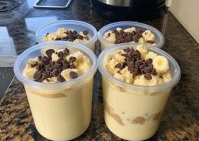 Proteinrik bananpudding – ett hälsosamt och gott val!