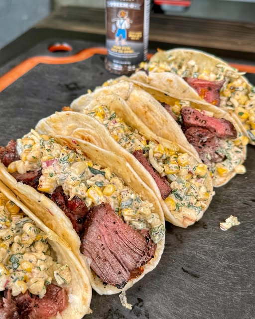 Grillad Biff Elote Tacos – En Perfekt Sommarfavorit