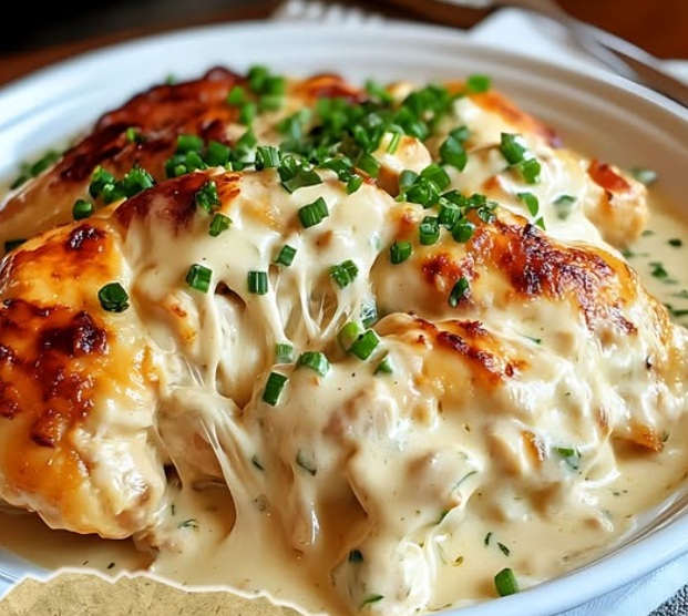 Creamy Million-Dollar Chicken Delight. Recept