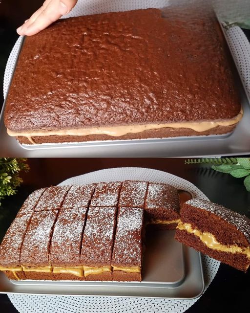 Choklad–cavy–tårta med grädde och "läppstift"-lotuskräm