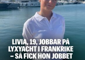Svenska Livias lyxjobb – bara veckor efter studenten
