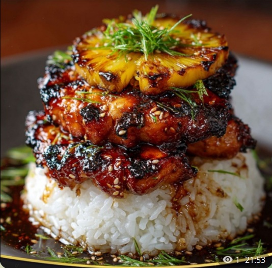 Huli Huli-kyckling med Hawaiiansk Smakexplosion. Recept