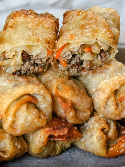 Knapriga kinesiska vårrullar. Recept