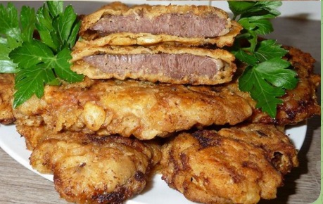 Saftig och smakrik kycklinglever i smet. Recept