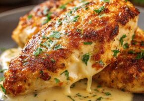 Kyckling med majonnäs och parmesan – enkel men lyxig middag