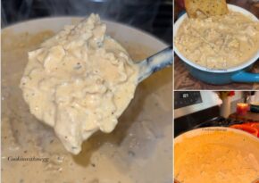 Den här Chicken Alfredo-soppan kommer bli din nya comfort food-favorit!