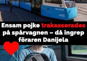 Spårvagnsföraren grep in direkt – det hon gjorde för pojken rör hela Sverige