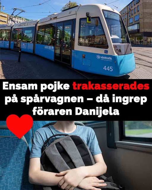 Spårvagnsföraren grep in direkt – det hon gjorde för pojken rör hela Sverige