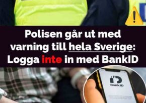 Nya varningen: Logga inte in med BankID
