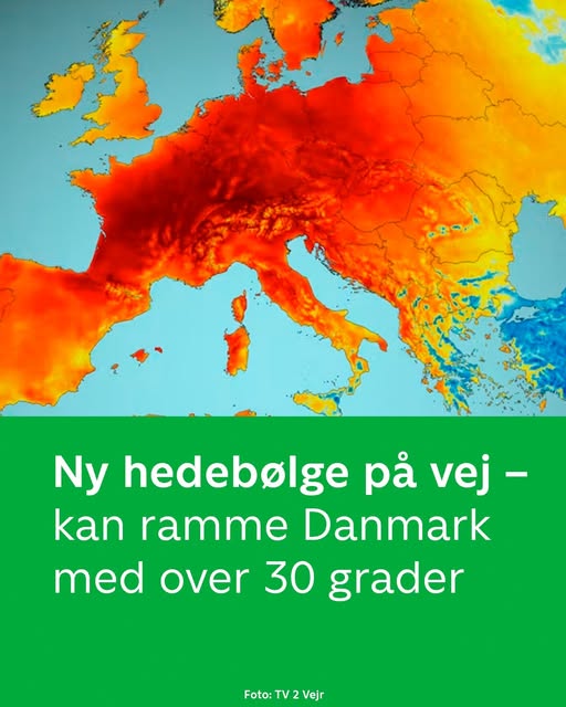 Voldsom hedebølge rammer Europa i løbet af ugen