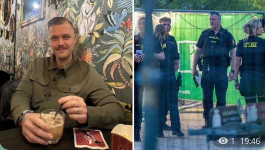 Svenske polisen Christian, 32, misshandlad till döds i Köpenhamn