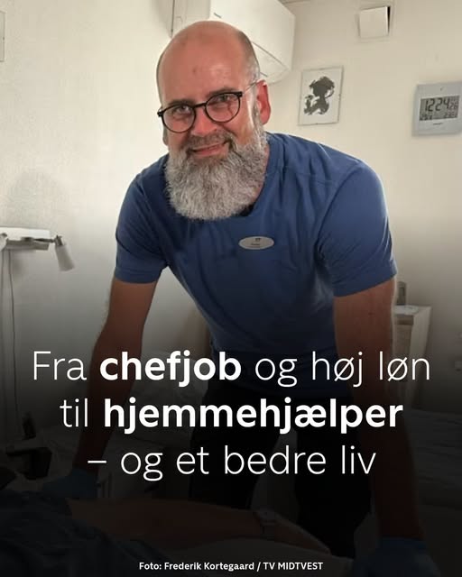 Droppede chefjob og blev hjemmehjælper – har ikke fortrudt ét sekund