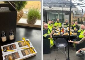 Mor serverede burgere for vejarbejdere: Så fik hun uventet overraskelse