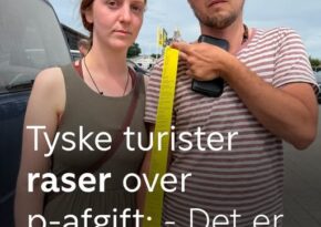 Tyske turister raser over p-afgift: - Det er helt vanvittigt