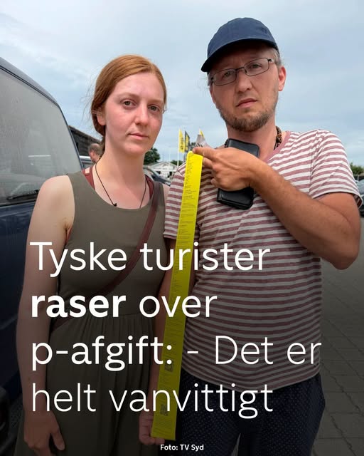 Tyske turister raser over p-afgift: - Det er helt vanvittigt