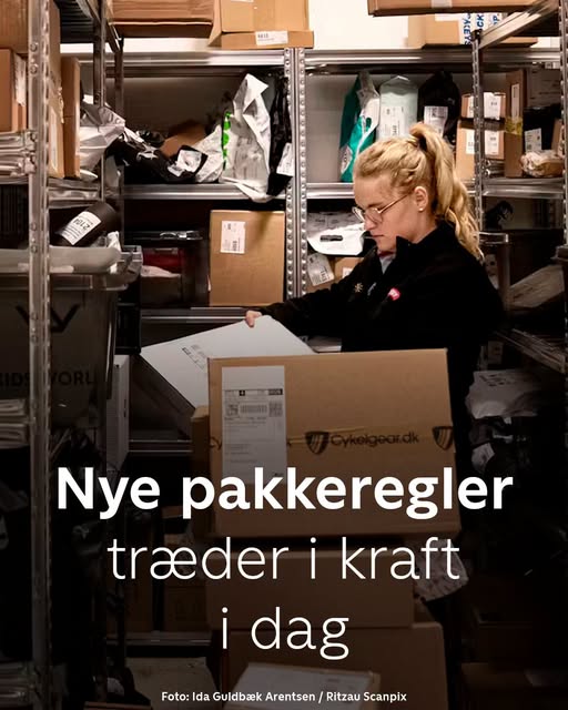 Nye pakkeregler træder i kraft i dag
